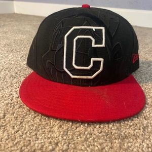 Cleveland New Era 7 5/8 fitted baseball hat